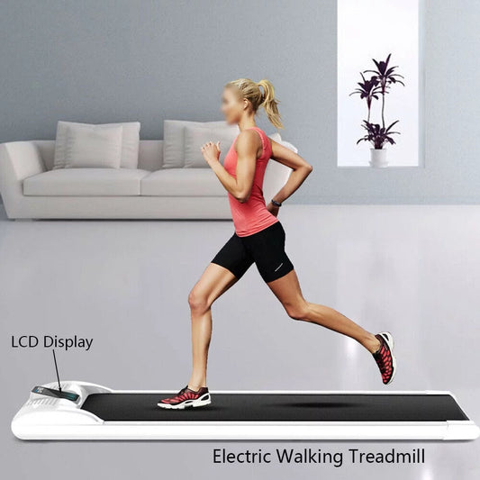 TFCFL Portable Electric Treadmill Under Desk Walking Pad Fitness Exercise Home Office