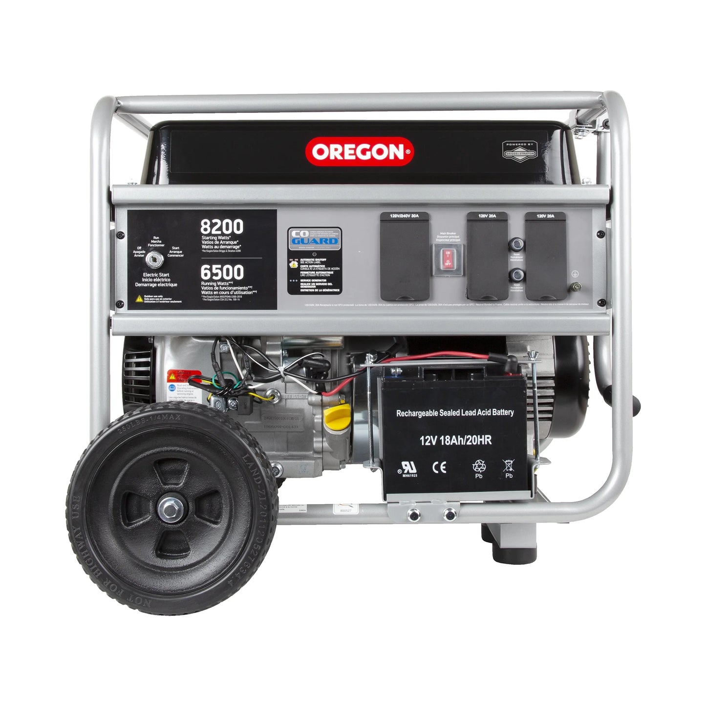 6500W Oregon Portable Generator