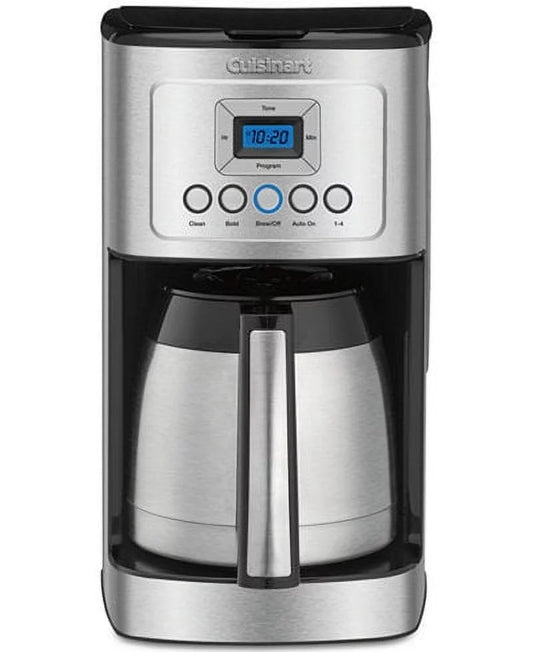 Cuisinart 12 Cup Programmable Thermal Coffeemaker, Silver, DCC-3400P1