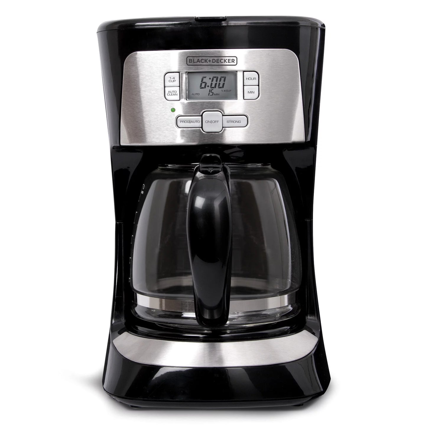 BLACK+DECKER 12-Cup* Programmable Coffeemaker, Black, CM2020B