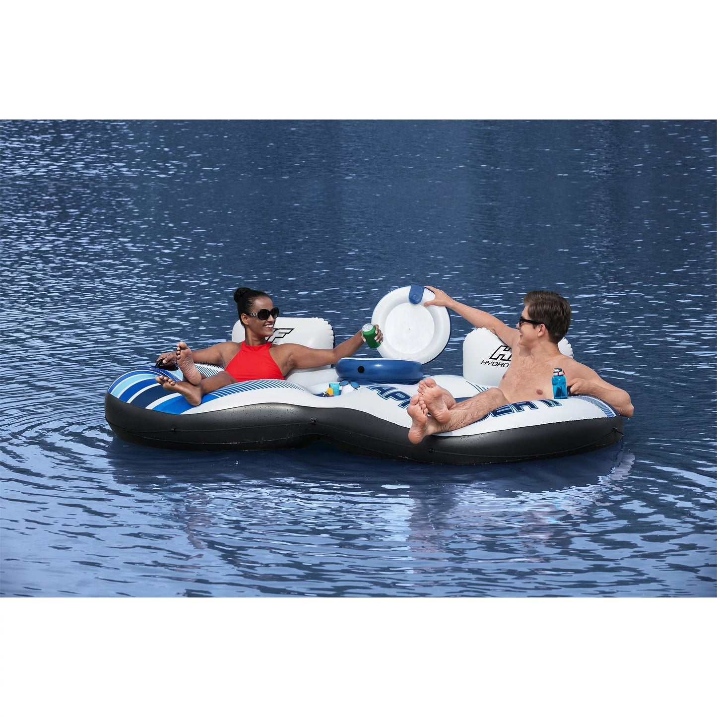 Bestway Hydro-Force Rapid Rider Inflatable Double River Tube, Blue