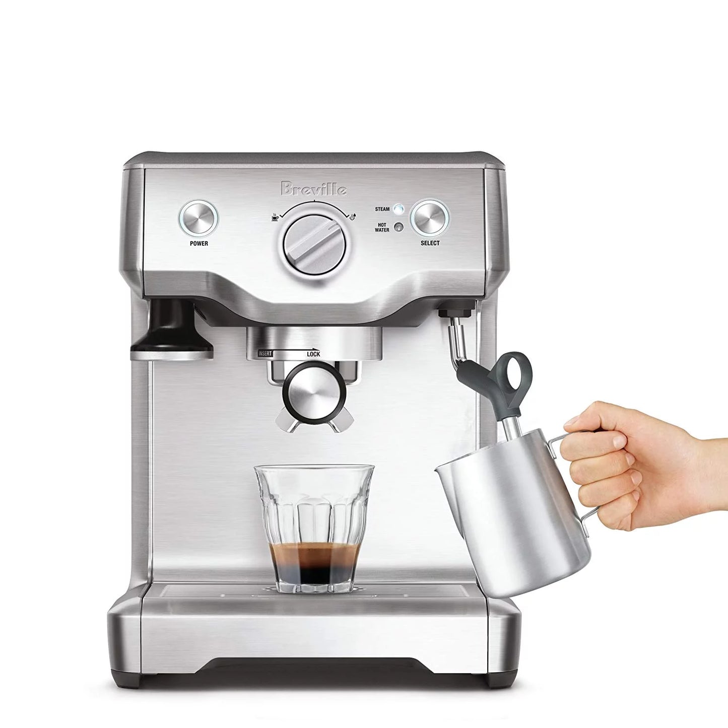 Breville Duo Temp Pro Espresso Machine,61 Fluid Ounces, Stainless Steel, BES810BSS