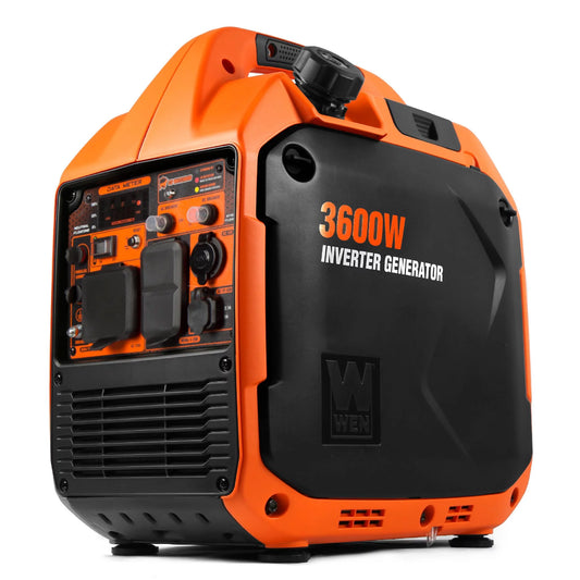 WEN 3600-Watt Portable Inverter Generator, RV-Ready, Quiet and Lightweight with Fuel Shut Off and CO Watchdog