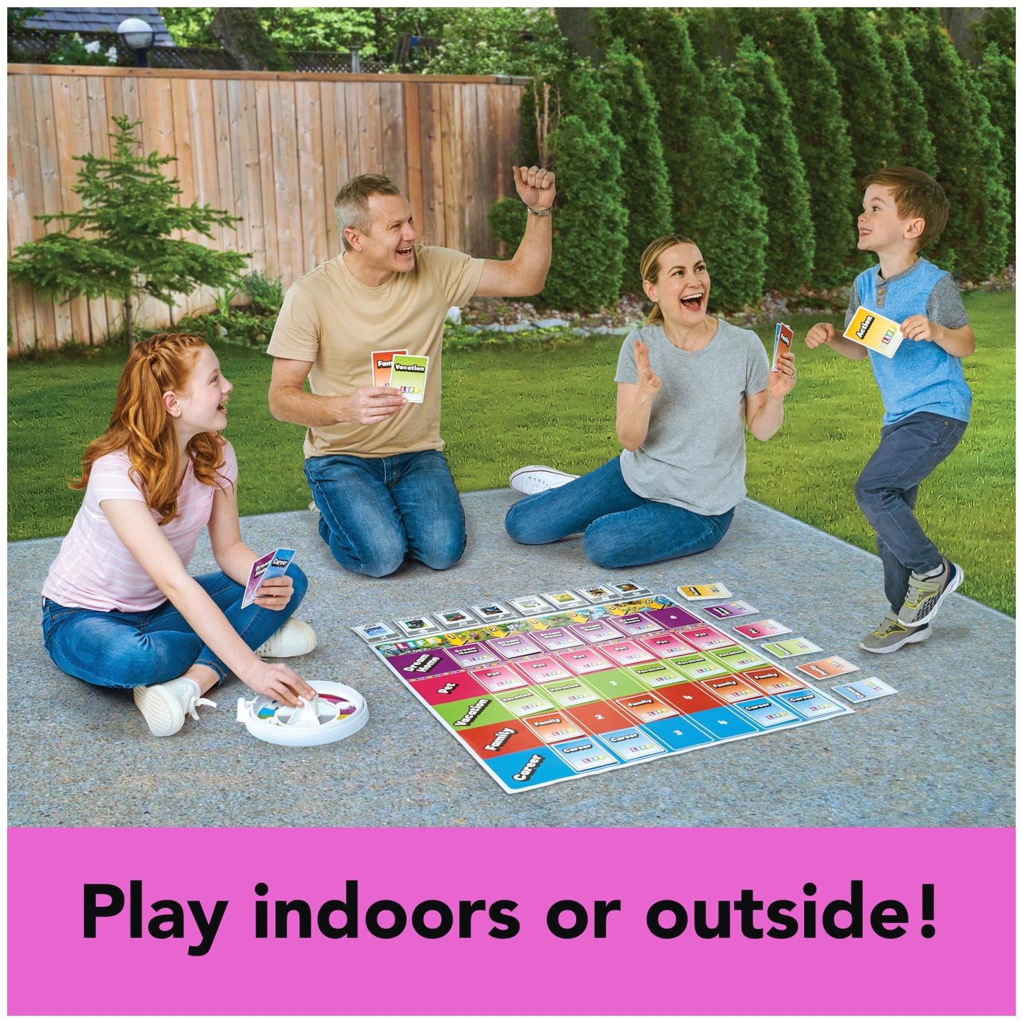 The Game of Life, Giant Edition Board Game for Kids Ages 8 and up