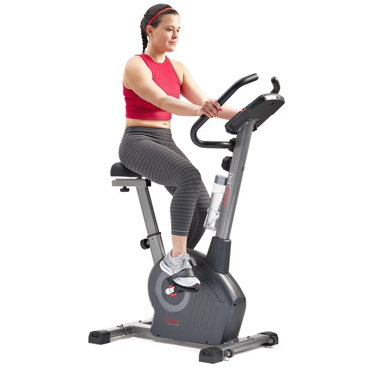 Sunny Health &#038; Fitness Elite Interactive Series Upright Exercise Bike (SF-B220045)