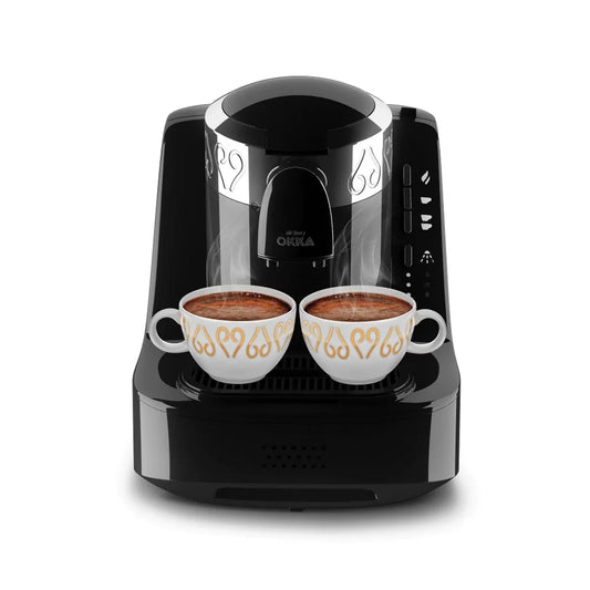 Arzum Okka Automatic Turkish Coffee Machine, 120V, Black/Silver