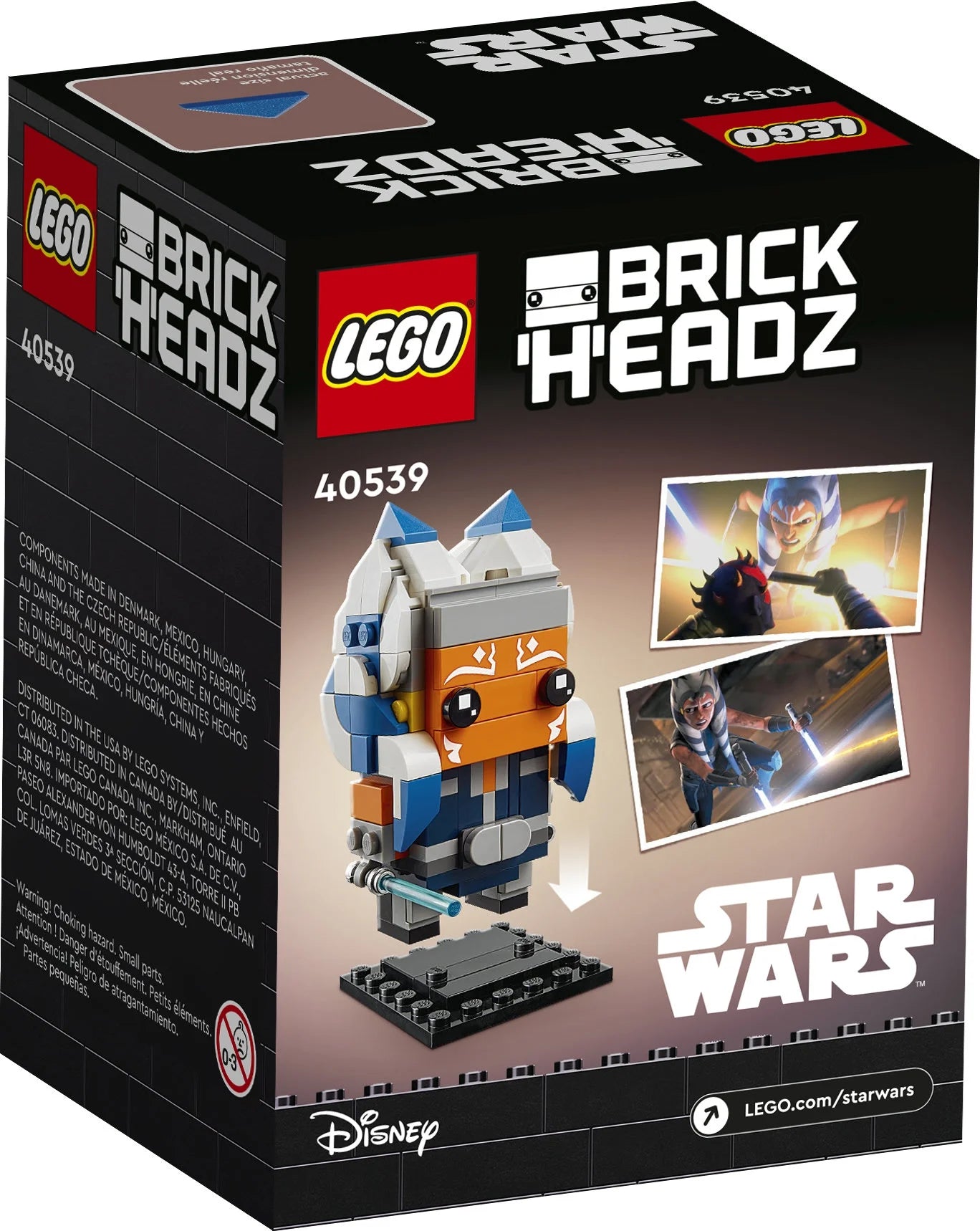 Ahsoka Tano Star Wars 150th edition LEGO BrickHeadz