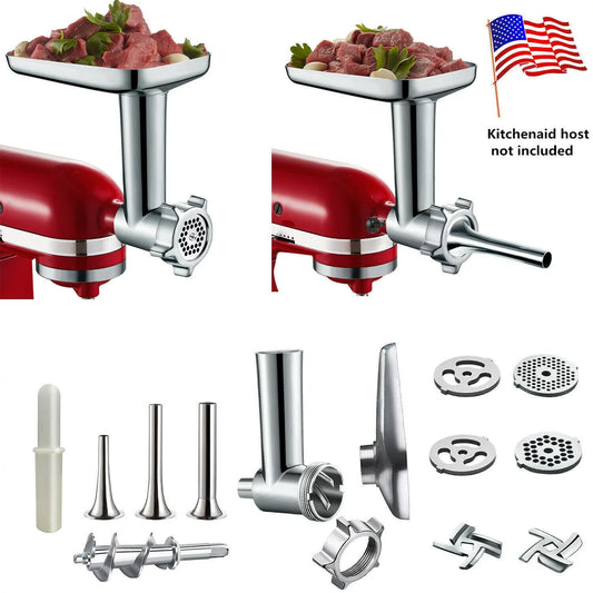 15pcs Food Meat Grinder Attachment For Kitchenaid Kitchen Aid Stand Mixer Set