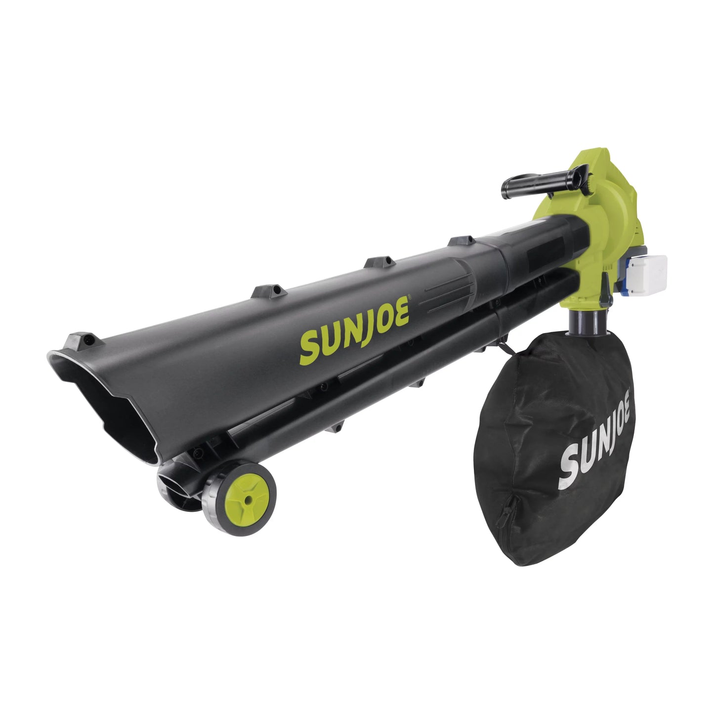 Sun Joe 48-Volt Cordless Leaf Blower Vacuum Mulcher Kit , 163-MPH , 391-CFM , 2 x 4.0-Ah Batteries and Charger