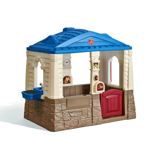 Step2 Neat &#038; Tidy Cottage Playhouse Plastic Kids Outdoor Toys