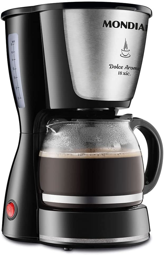 Cafeteira Elétrica Dolce Arome, 110V, Mondial - C-30-18X-FB