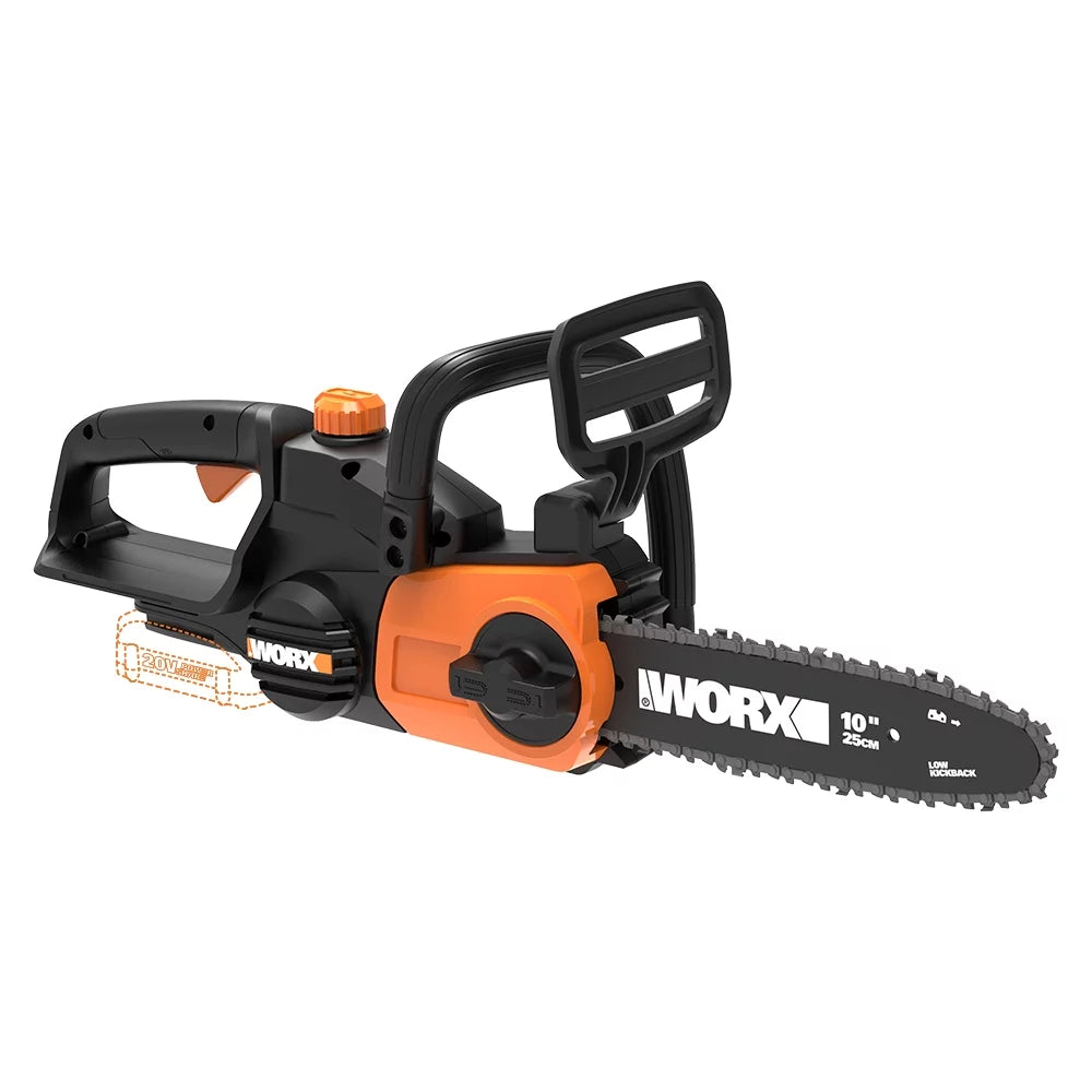 Worx WG322.9 20V Power Share 10&#8243; Cordless Chainsaw with Auto-Tension (Tool Only)