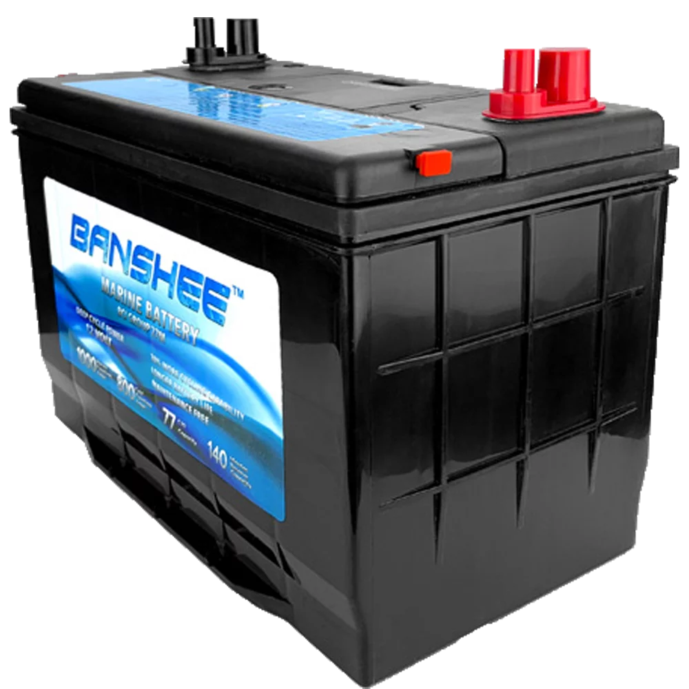 Banshee 27M-Banshee Group Size 27 Deep Cycle Marine Battery for Replacement Optima D27M 8027-127