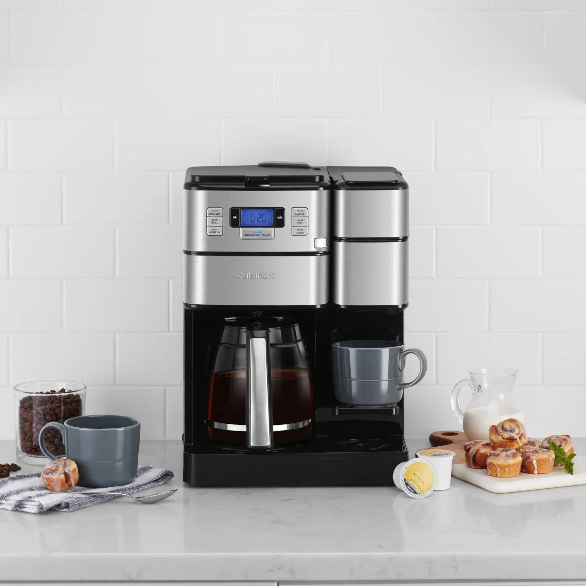 Cuisinart Grind &#038; Brew 12 Cup Automatic Coffee Center, SS-GB1