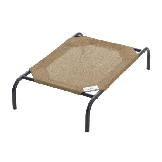 The Original Coolaroo Elevated Pet Dog Bed for Indoors &#038; Outdoors, Large, Navy Blue