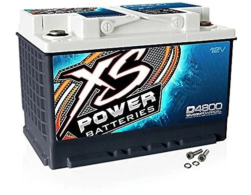 XS Power D4800 12V 60-3000A Supplemental Car Audio Power AGM Battery