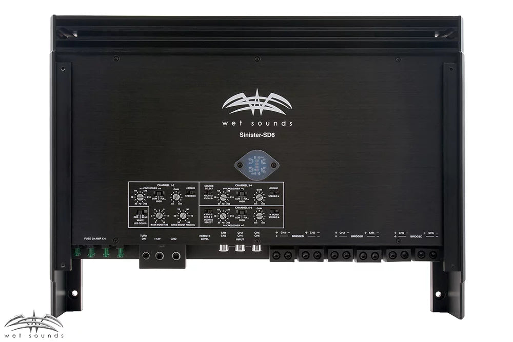 Wet Sounds Sinister SDX6 &#8211; Marine &#8211; amplifier &#8211; external &#8211; 6-channel