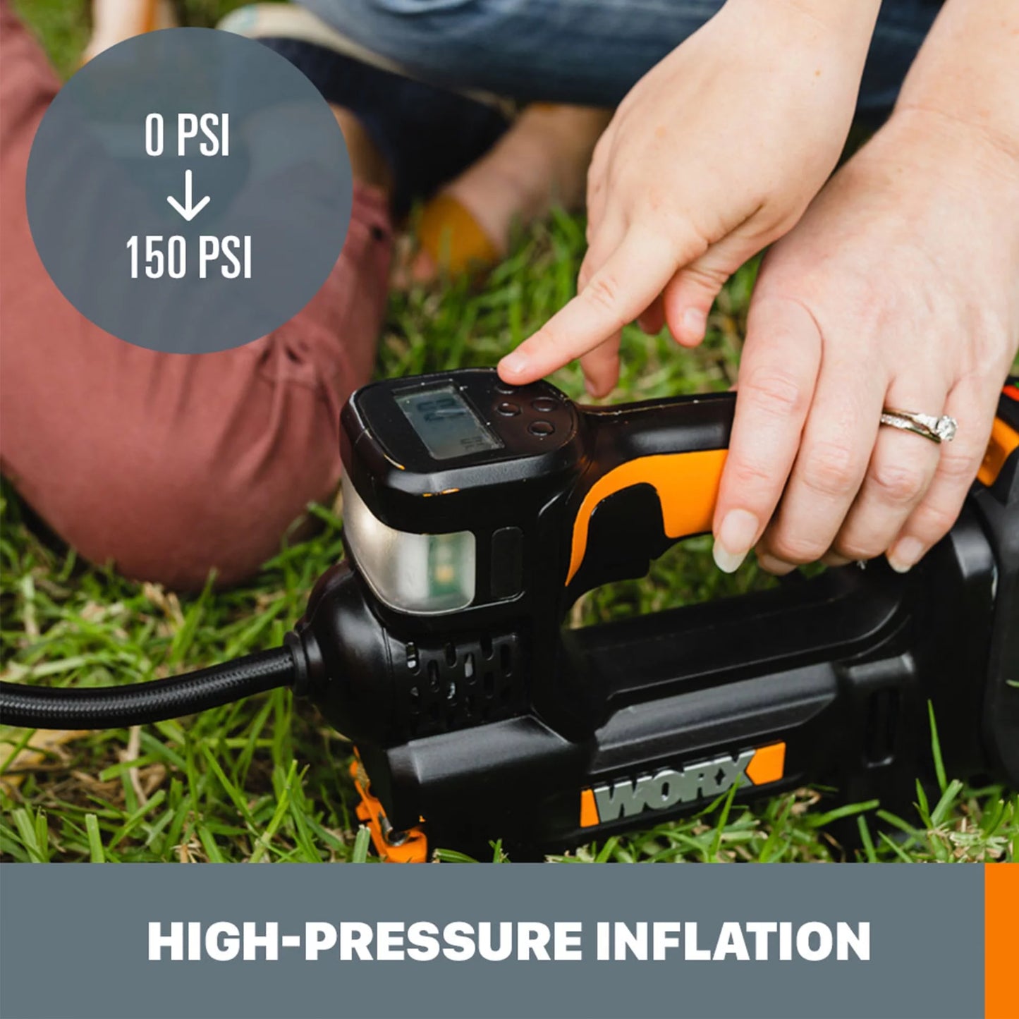 Worx WX092L 20V Power Share Portable Air Pump Inflator